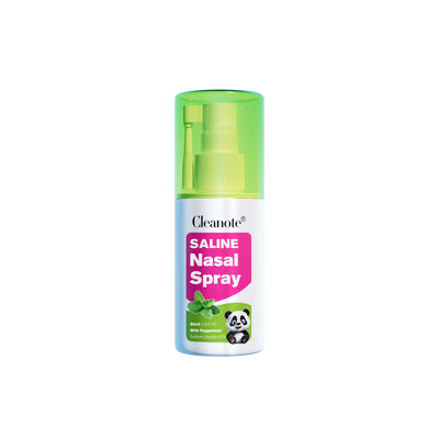 Guter Preis Cleanote Salzlösung Nasenspray mit Pfefferminze 60 ml Physiologische Lösung Spray Für Kinder Online